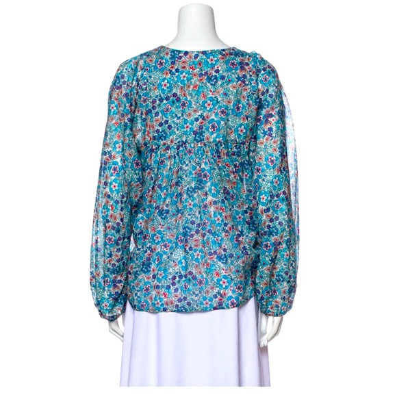 Warm  Floral Print Top - Picture 2 of 7